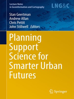 cover image of Planning Support Science for Smarter Urban Futures
